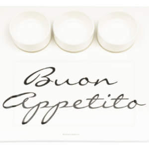 Rivièra Maison Buon Appetito -tarjoilulautanen