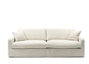 Rivièra Maison Giovanni -sohva 3,5-istuttava, Antique White