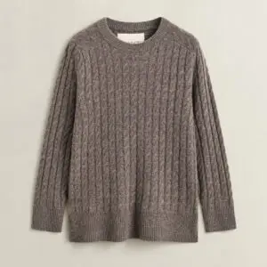 GANT cable knit neule, villa/ kashmir